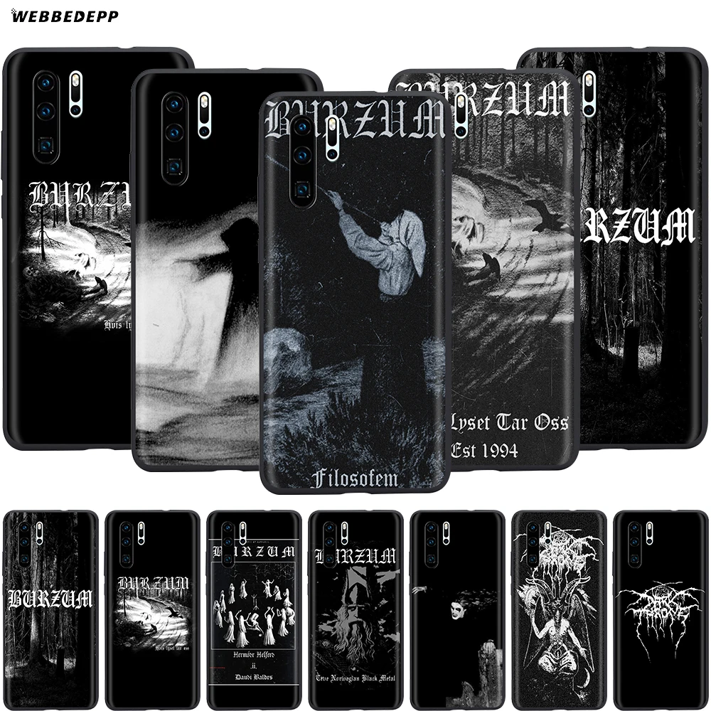 Webbedepp Burzum Filosofem BRZM чехол для Huawei Honor 6A 7A 7C 7X 8 8X 8C 9 9X 10 20 Lite Pro Note View|Бамперы| |