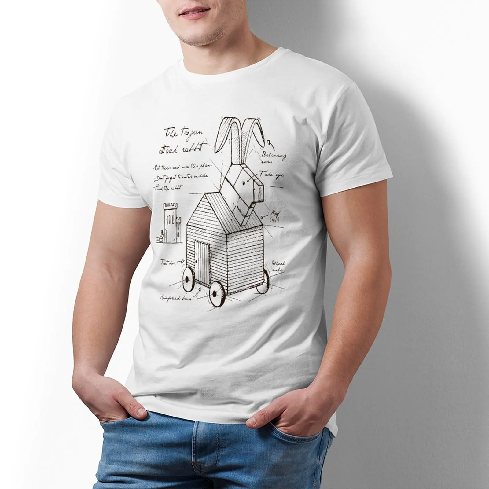 

Базовая футболка Монти питон потрясающая 100 хлопчатобумажная футболка с принтом женская большая