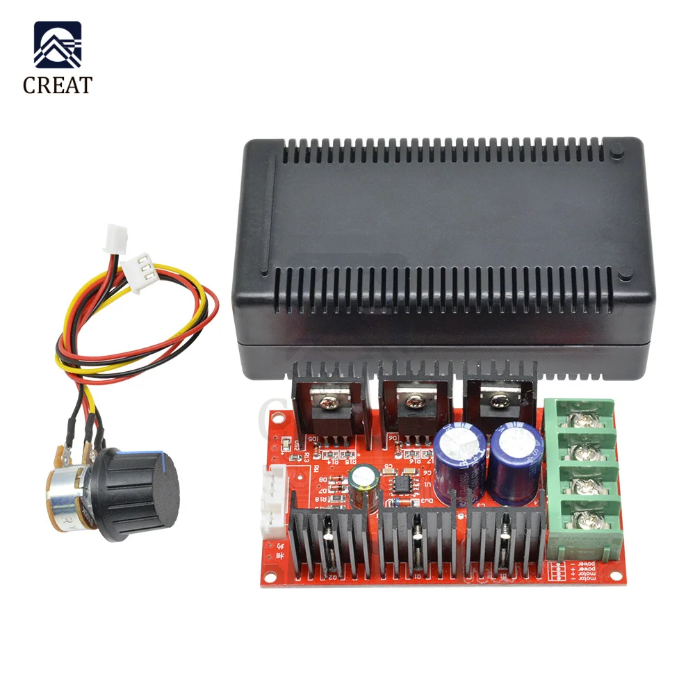 2000W MAX 10V-50V 40A DC Motor Speed Controller PWM HHO RC PWM Regulator Control Module Board