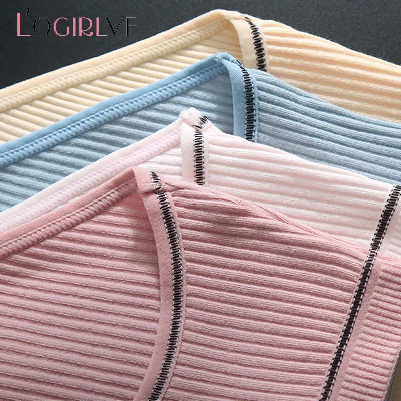 

Logirlve 10 Colors Cotton Panties for Women Underwear Sexy Women Floral Lace Panties Comfortable Underwear Girls Briefs