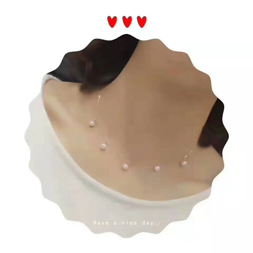 Новинка! Ожерелья с натуральным жемчугом 18k желтого золота модные ювелирные изделия для женщин Свадебные рубиновые серьги