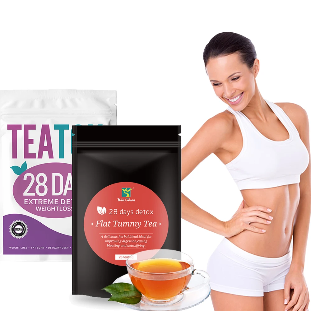 

Man and Women Belly Slimming Detox 28 Days Detoxtea Bags Colon Cleanse Teatox Fat Burning Weight Loss Products For