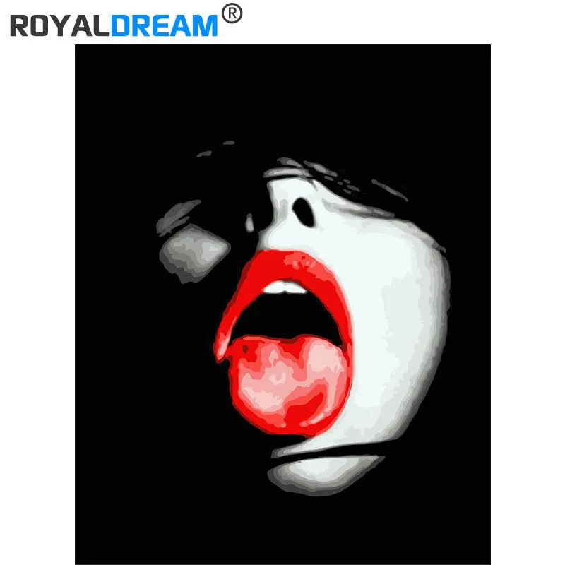 Набор для рисования по номерам на холсте с языком|Рисование и каллиграфия| |