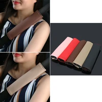 1 pcs vehicle seat shoulder strap pads automobiles seat belt protector auto shoulder cover for car safety strap accessories