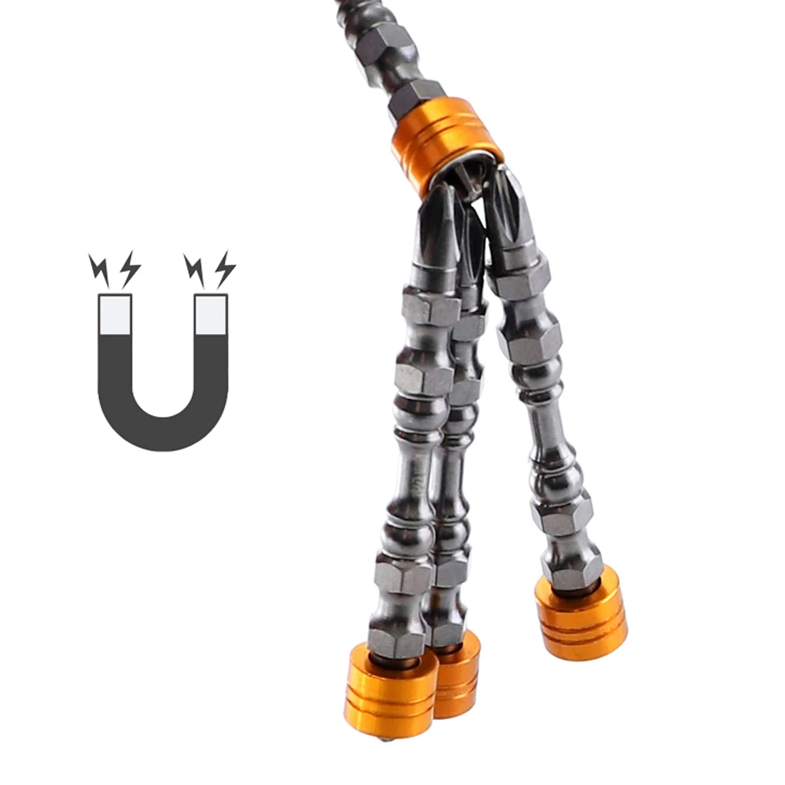 

5/10pcs PH2 Hardness 65mm Double Cross Head Magnetic Electric Screwdriver Bit Phillips Screw Driver With Ring Cheap Screwdriver