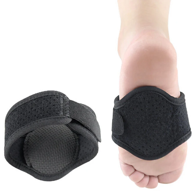 1pc Foot Arch Support Plantar Fasciitis Heel Pain Aid Run-up Pad Feet Cushioned Shoes Insole Sports Accessory | Красота и здоровье