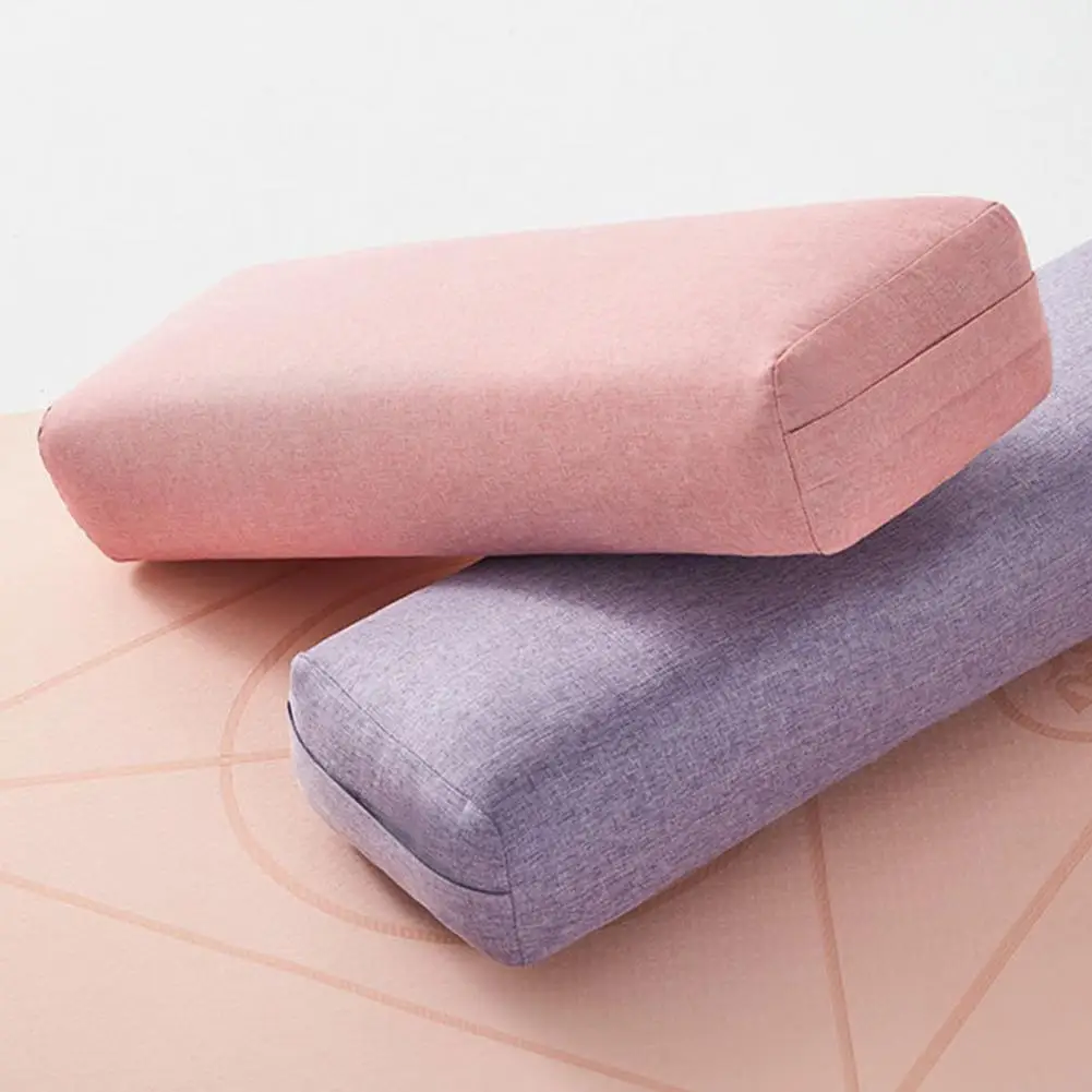 Современная подушка для йоги мягкая портативная прямоугольная