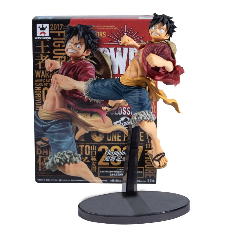 

Bandai Anime ONE PIECE Model King SP Top Decisive Battle Monkey D. Luffy Figures Boys Girls Children Toys Ornaments Dolls