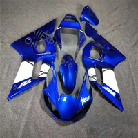blue white motorcycle fairing for yamaha yzf600 r6 98 02 fairing kits fairings yzfr6 1998 2002 abs fairing