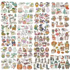 Термонаклейки с мультяшными животными для девочек, наклейки на куртки, сумки, носки, подушки, одежда сделай сам, Аппликации, термонаклейки