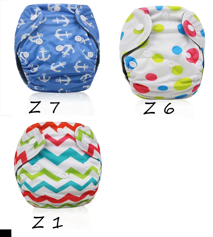Стираемые тканевые подгузники для новорожденных многоразовые с