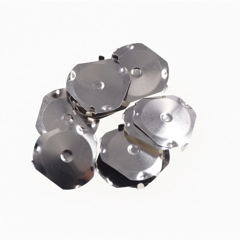 1000 шт. треугольные тактильные металлические куполообразные 2 ножки диаметром 8 0