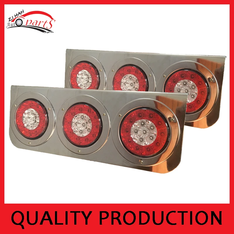 

1 pair 48 led truck tail light for truck pickup tail lamp trailer combinaton lamp