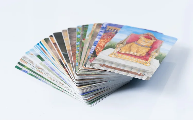 Mystial кошки Таро карты загадочные divination персональные игральные для женщин