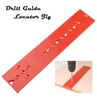 Направляющая для сверления Mintiml, пластиковый пузырьковый уровень для работ по дереву