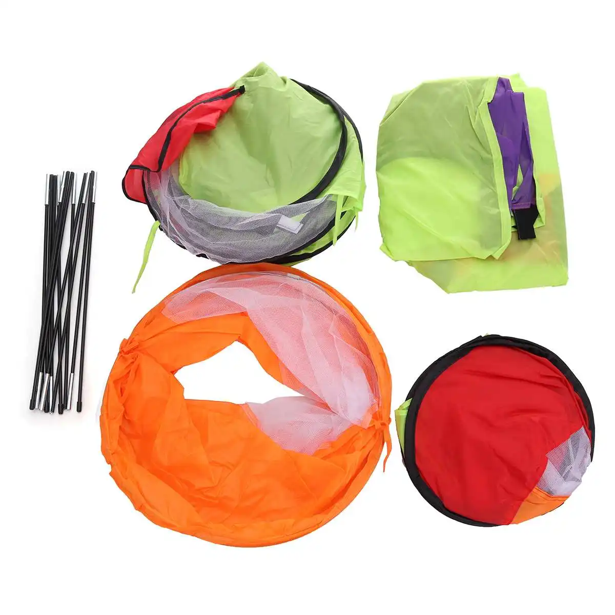 

Children's 3 In 1 Tent Spaceship Tent Space Yurt Tent Game House Rocket Ship Play Tent Indoor Crawling Tunnel Kids Play House