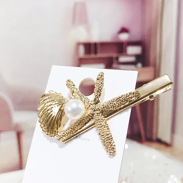 Ретро-Заколки для женщин заколки волос ножницы металлический зажим конского