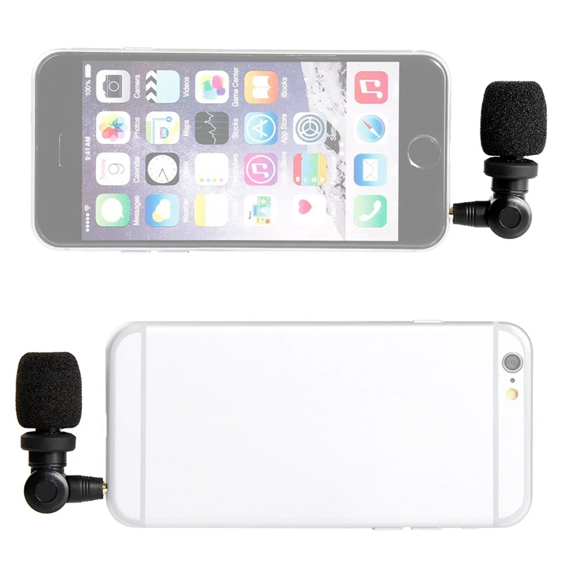 Saramonic Imic Compact Mini Directional Smart Microphone for Apple Iphone Samsung Huawei Htc Smartphones Recorder Mic | Электроника