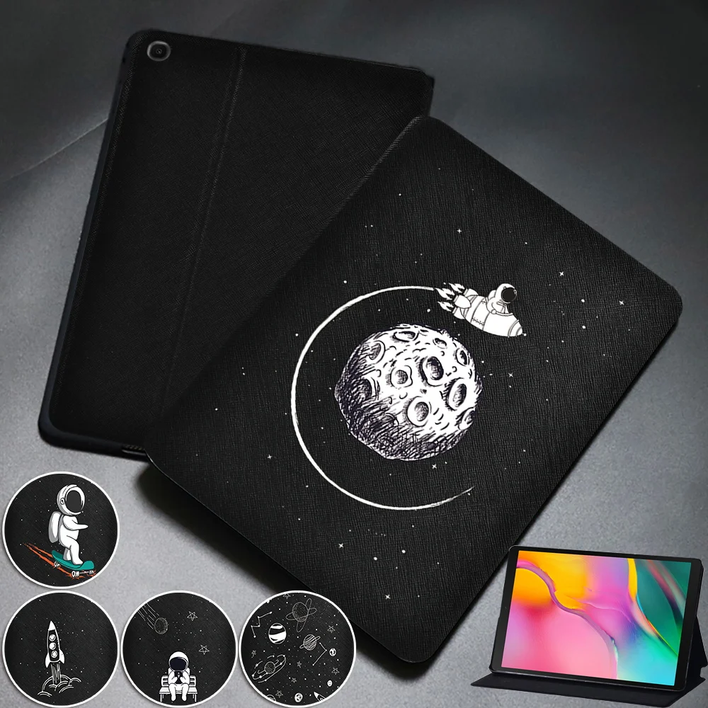 

Чехол для Samsung Galaxy Tab A 9,7/10,1 2019/10.5/A6 7,0/A6 10,1/Tab E 9,6/Tab S5e 10,5, кожаный чехол-книжка с подставкой для планшета