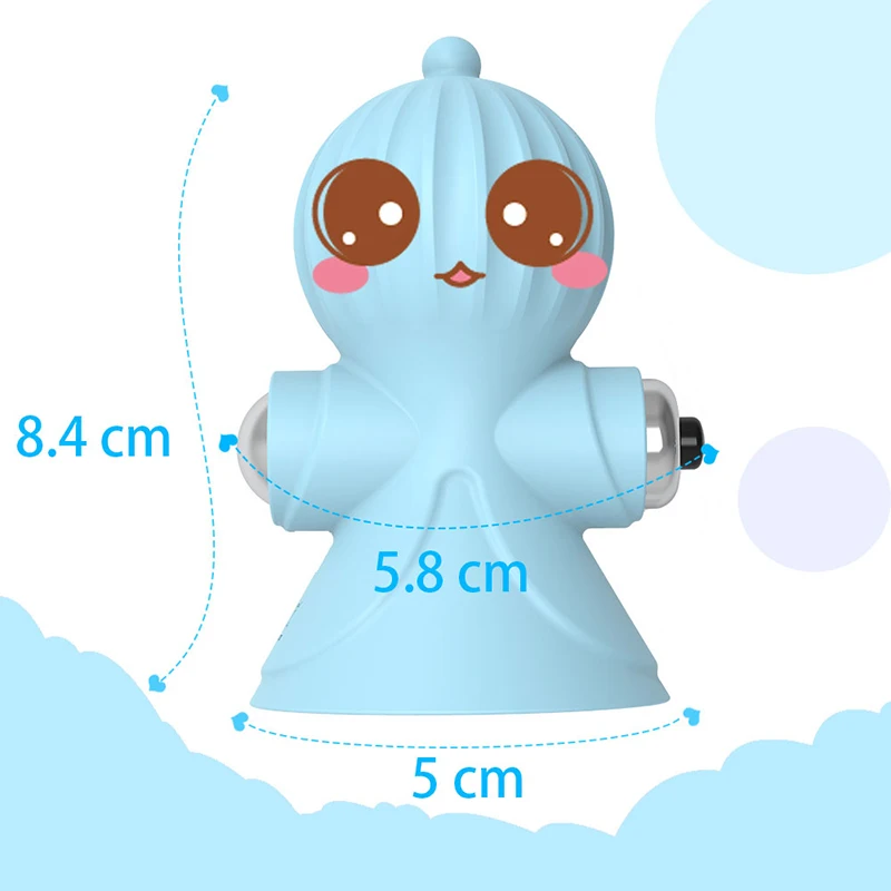 1 шт. соски Стимуляция Вибратор в виде пули для массажа женской груди массаж соска