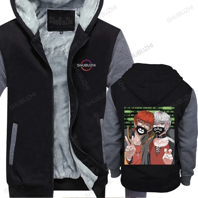 

Male Mystic Messenger hoodie Cotton thick hoodies Casual Novel Game 707 and Unknown Bros fleece pullover Clothes Merch Gift