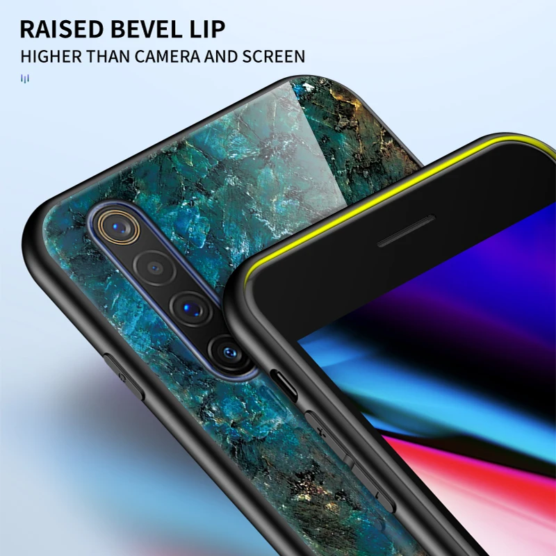 

Realme X50 Pro Tempered Glass Case For OPPO Realme X50 X 50 Pro Back Cover Realme X50 50 X Luxury Case Realme X50 Pro X50 Fundas