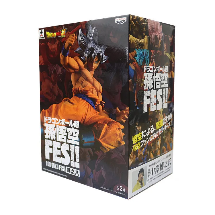 Оригинальный игрушечный набор BANDAI Banpresto Dragon Ball Фес персонаж Сон Гоку упакованный