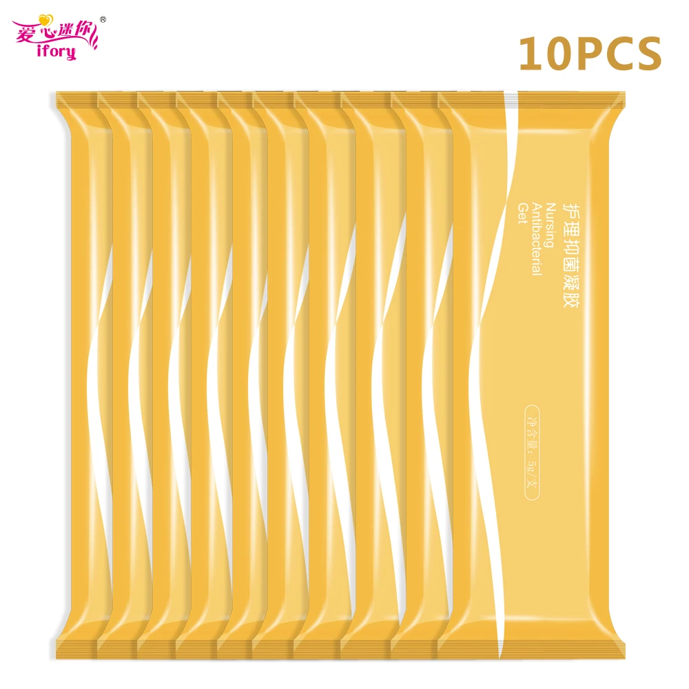 

Ifory 10 шт влагалище женственная Гигиена Уход для чистки вагины гель дезодорирует снимает зуд лейкорею аномалии гинекологический гель