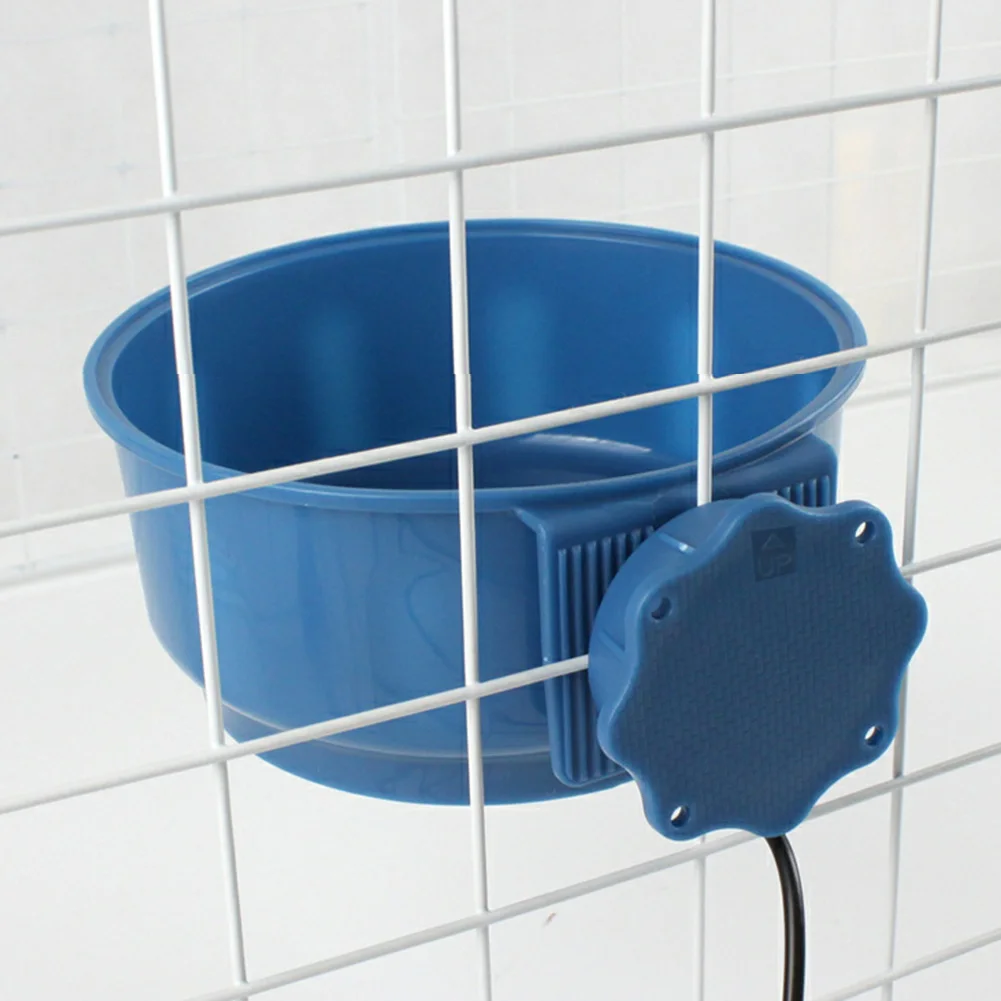 

Practical Pet Heated Bowl Constant Temperature Winter Dog Thermostat Cage Hanging Water Basin Feeder for Dog Supplies