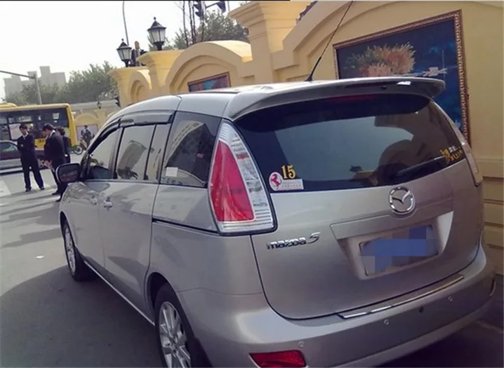 Спойлер для Mazda 5 2006 2010 Mazda5 высококачественный спойлер из АБС пластика заднего