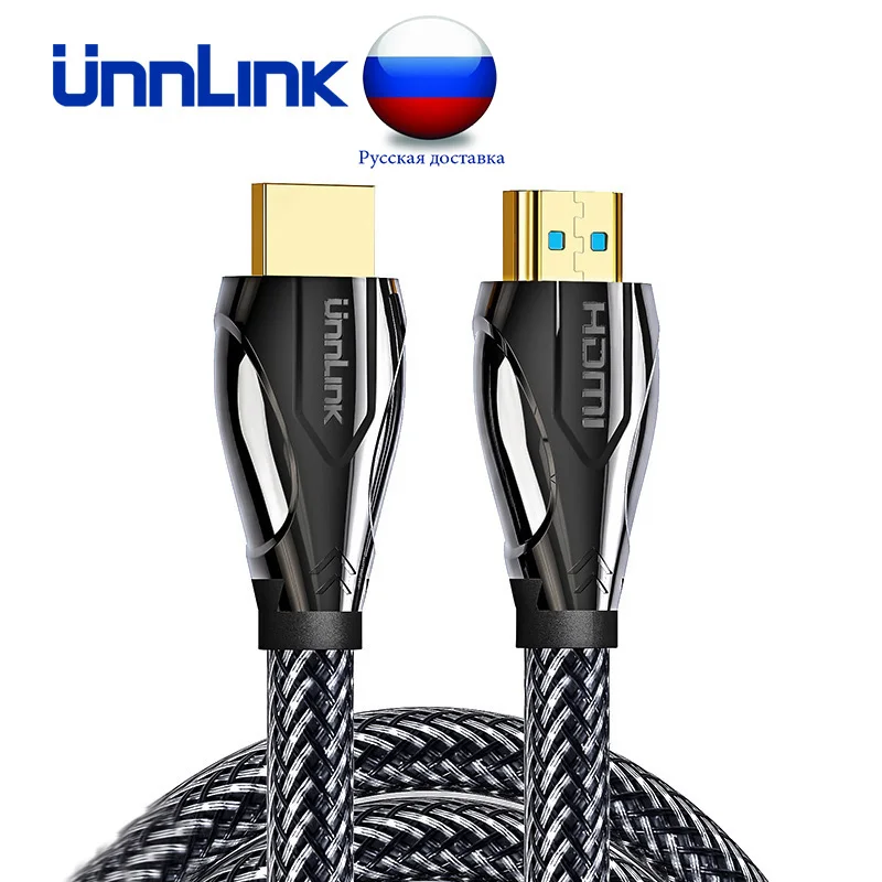 

Unnlink HDMI-compatible Cable 2.0 Cable 5m 4K 60Hz HDR HDCP 2.2 for Projector Switch Splitter PS4 LED TV Computer