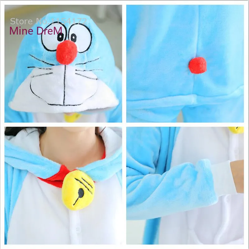 Пижама Кигуруми для взрослых Doraemon с героями мультфильмов |