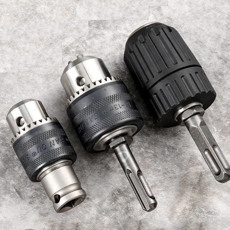 Адаптер SDS-Plus Для Сверлильного Патрона Ударного Молотка Комплект