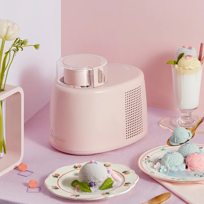 comprar Casa Cheia Automática Máquina De Sorvete Frutas Fabricante Casa Iogurte Sobremesa Macio Slush Icecream Portátil 0.5l 60w