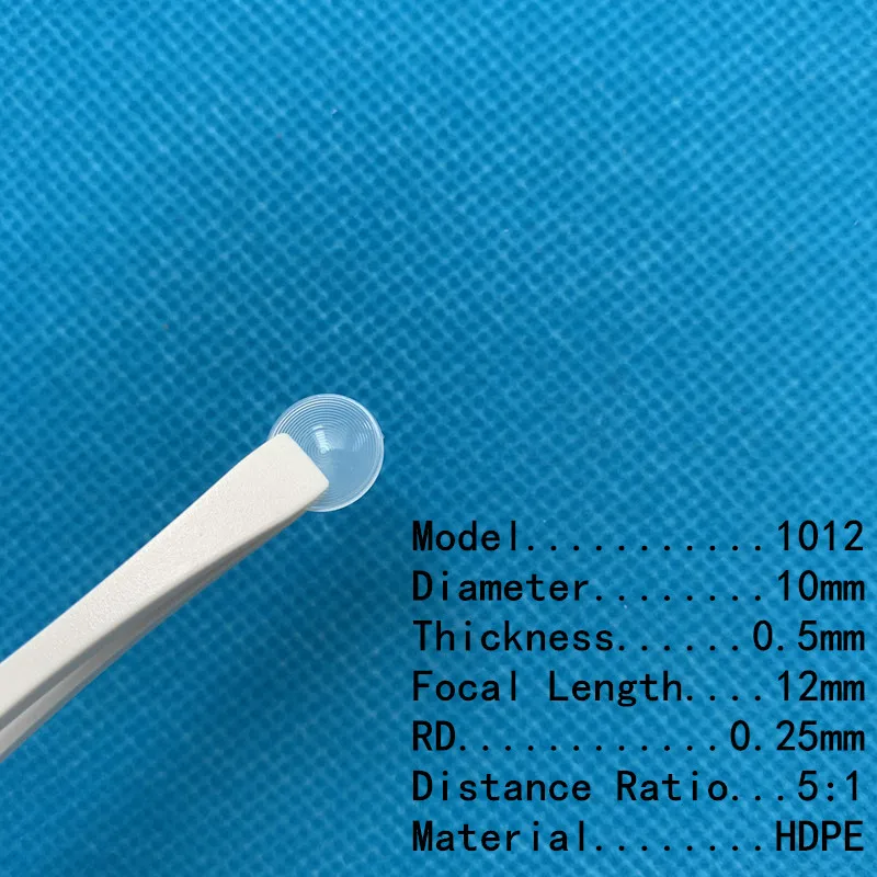 Несколько размер 10 шт PIR с линзой Френеля регулируемой яркостью объектив для