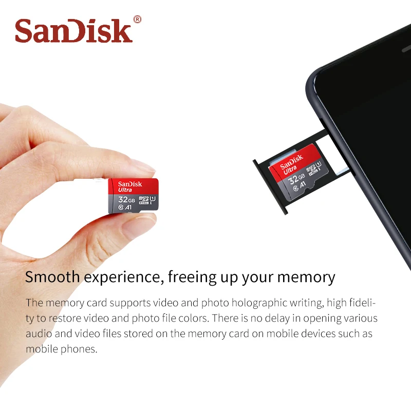 Карта памяти SanDisk micro sd Class 10 128 ГБ 64 32 16 SDXC 200 256 400 гб|Карты памяти| |