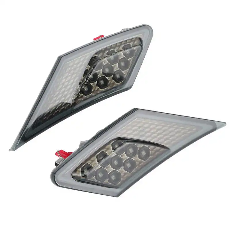 Пара Светодиодный Боковой габаритный указатель поворота светодиодные боковые