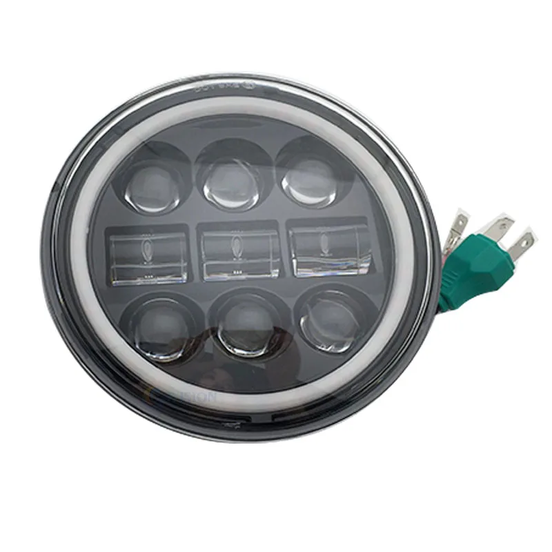 5 3/4 дюймов круглый светодиодный прожектор-Фара Hi/короче спереди и длиннее сзади)