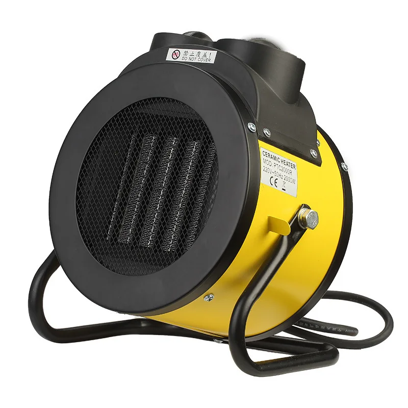 

2KW220V Portable Ceramic Space Electric Heaters High Power Air Heater Ceramic Fan Warmer For Industry Household Bathroom