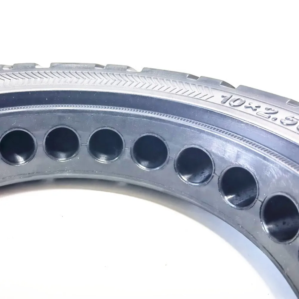 

10-дюймовые шины для скутера 10 х2, 50-6,5 бескамерные шины для Ninebot Max G30/M365 резиновые шины черные износостойкие аксессуары для электрических скут...