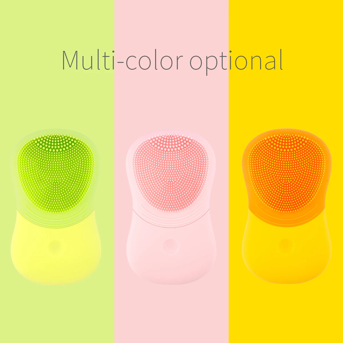 

Cagabi C2 Factory Price recharging Facial Washing Brush Silicone Wash Cleaner Silicone Deep Cleaning