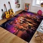 Мультяшный дверной коврик с супергероями Marvel, Детский ковер, Капитан Америка, напольный коврик для спальни, нескользящий коврик, мультяшный подарок