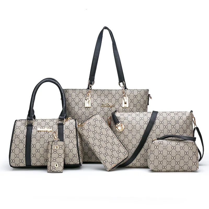 Женская кожаная сумка на плечо модная Ретро стиль тисненая кожа женская большая