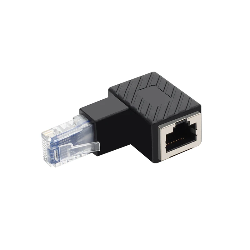 Адаптер-удлинитель кабеля сети Cat5 24 шт. 90 градусов | Компьютеры и офис