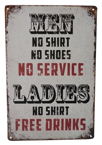 

Beer Alcohol Free Drinks Funny Tin Sign Bar Pub Diner Cafe Wall Decor Home Decor Poster Retro