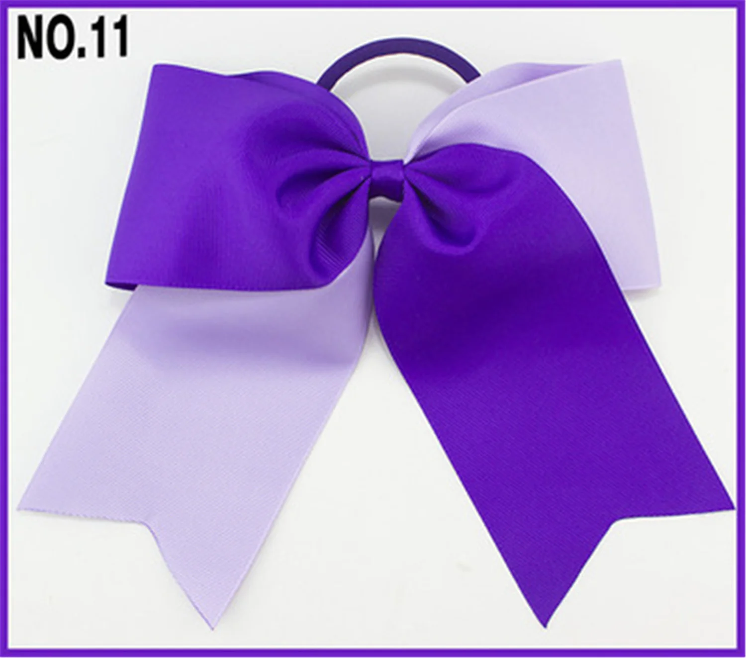 20PCS NEW  Handmade Bulk Custom Ponytail Holder Cheer Hair Bow for Cheerleading