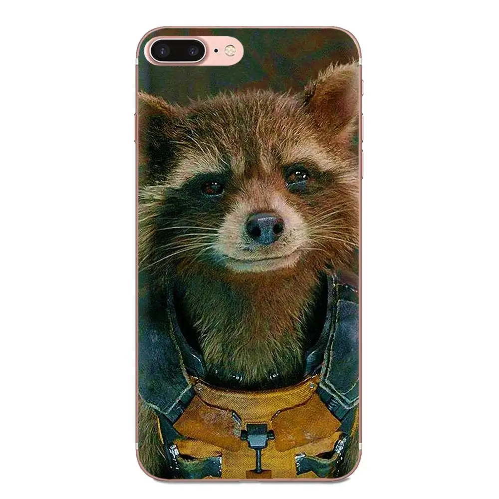Guardian Rocket Raccoon For Xiaomi Redmi Note 2 3 3S 4 4A 4X 5 5A 6 6A Pro Plus Silicone Case | Мобильные телефоны и