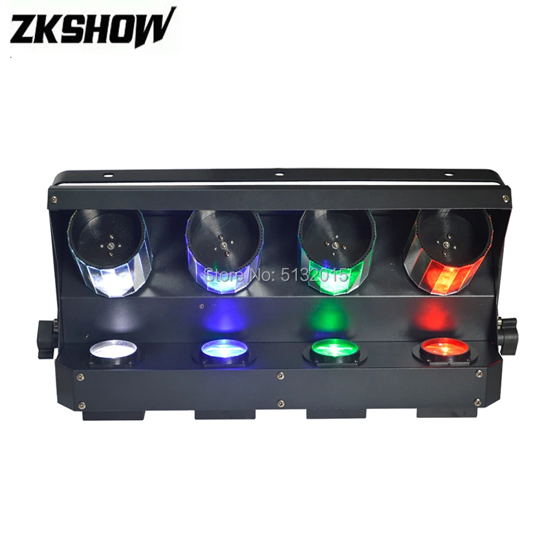 Сканер Профессиональный для дискотеки 4*10 Вт RGBW сканер с четырьмя бочонками