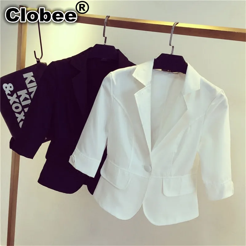 Clobee офисный деловой Женский блейзер летняя верхняя одежда 2020 весенний и осенний