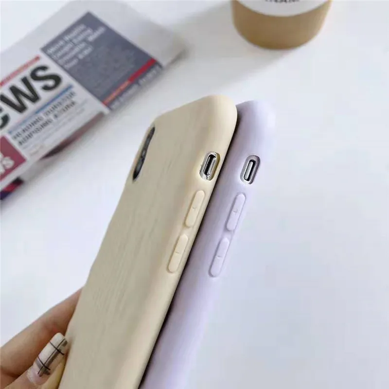 IPWSOO зыбучий песок узор карамельный цвет чехол для телефона iPhone 11 Pro X XR Xs Max мягкие